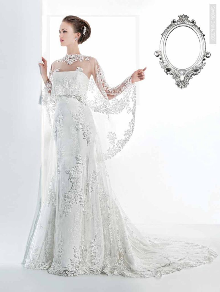 Vestido de Noiva - Evase tomara que caia de rendas