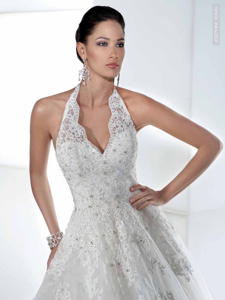Vestido de Noiva Princesa Frente Unica