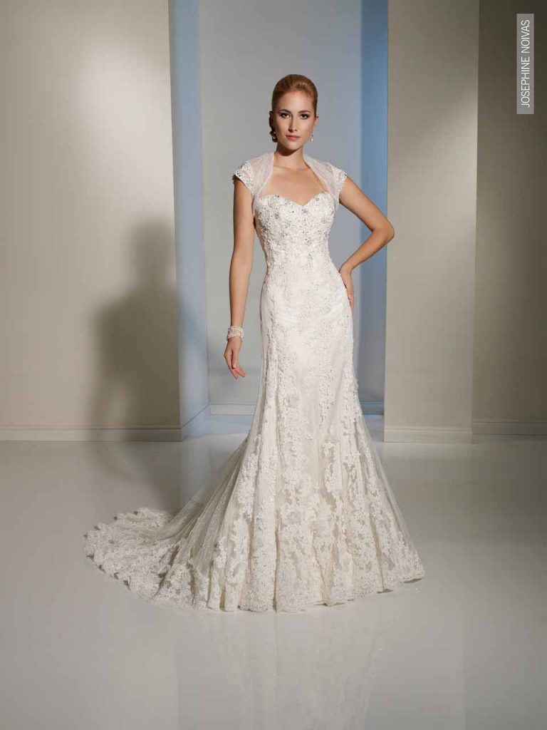 Vestido de Noiva tomara que caia cortes semi sereia