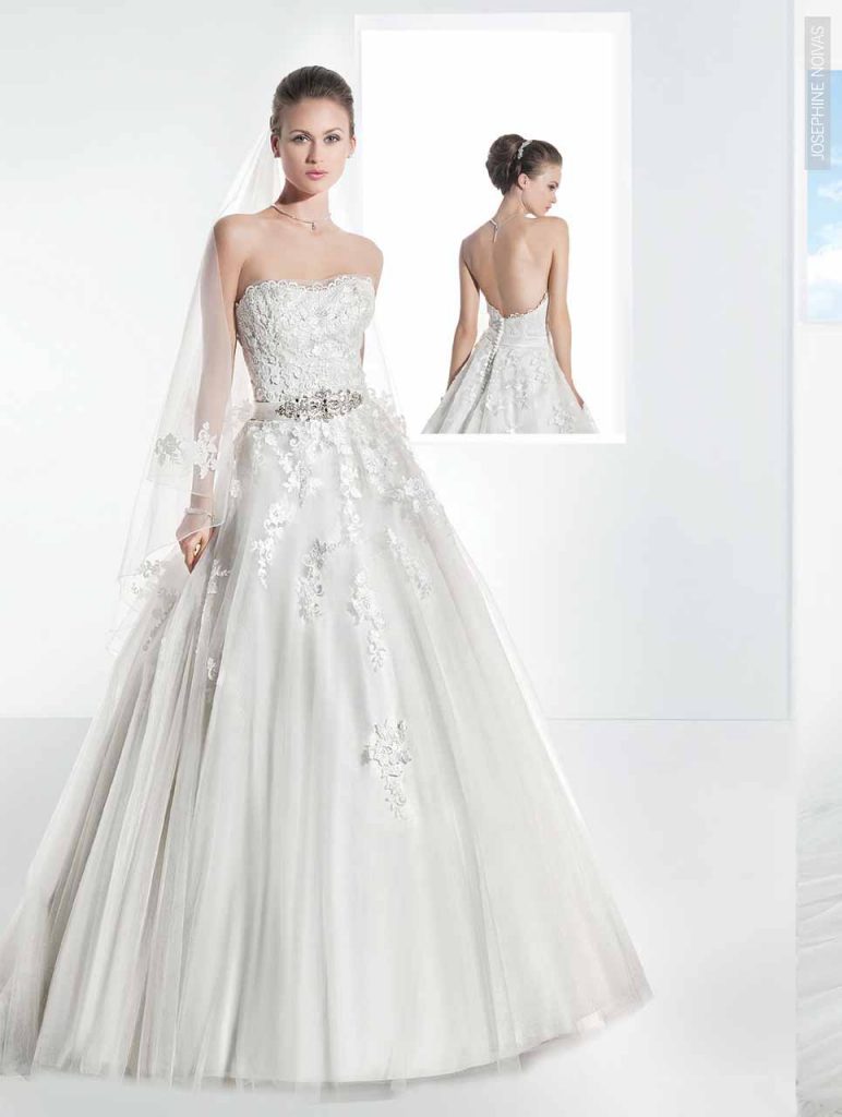 Vestido de noiva - Princesa tomara que caia