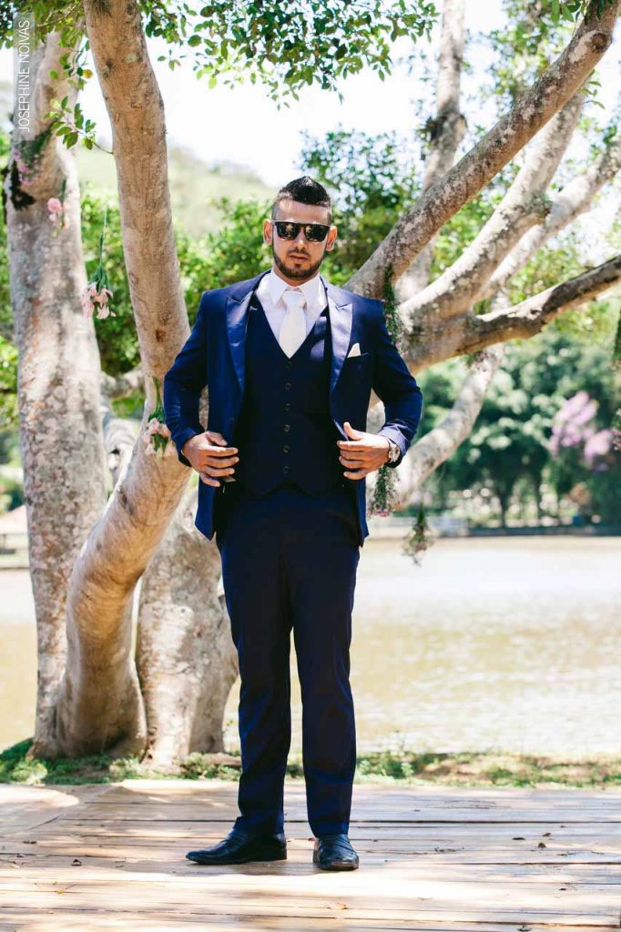 Traje de Noivo - Azul Marinho