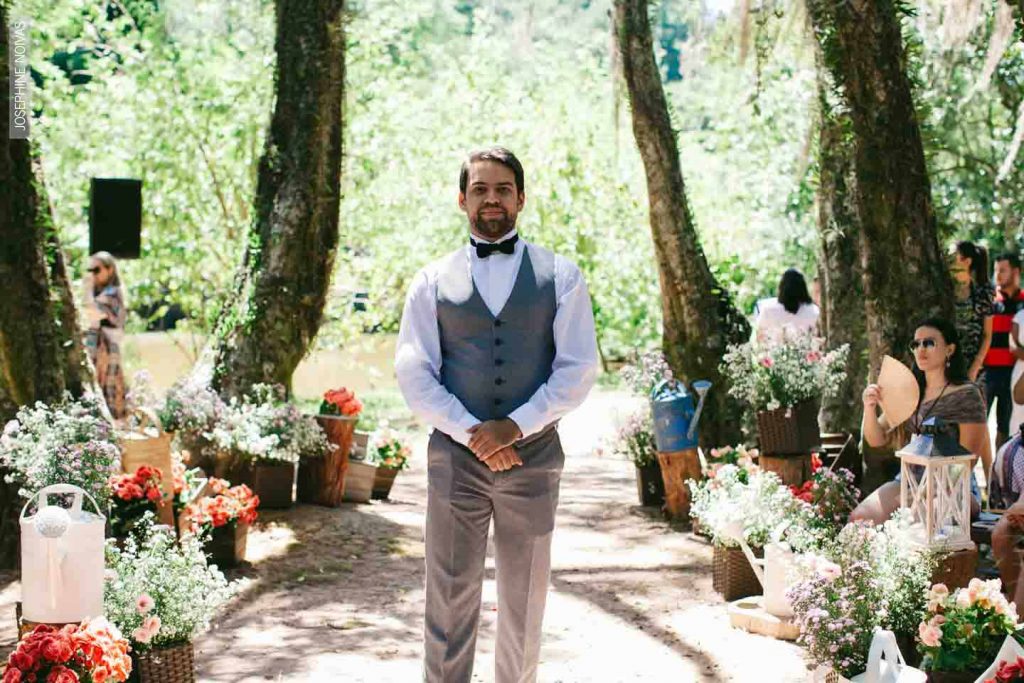 Traje de Noivo - Calça e Colete