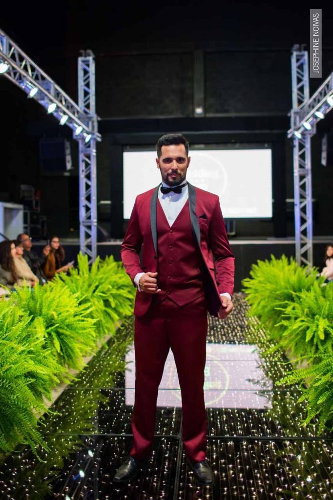Traje de Noivo - Corte Slim Marsala