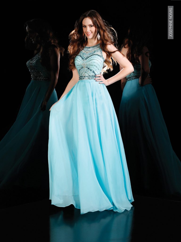 Vestido de Festa - Azul tiffany