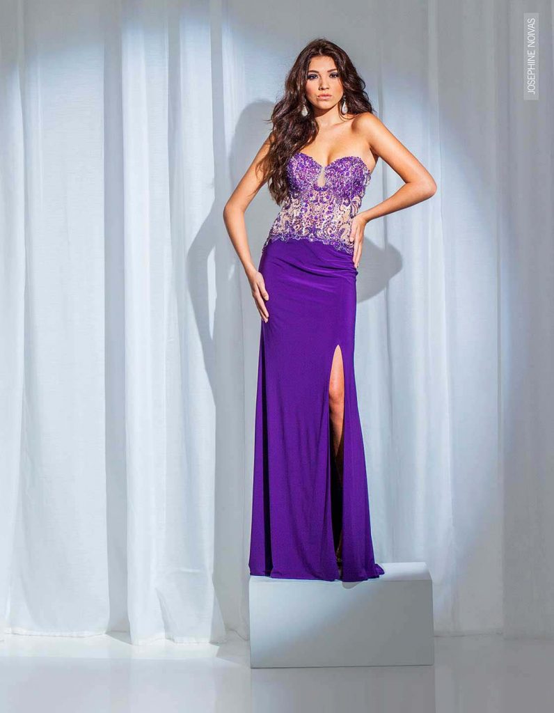 Vestido de Festa - Roxo