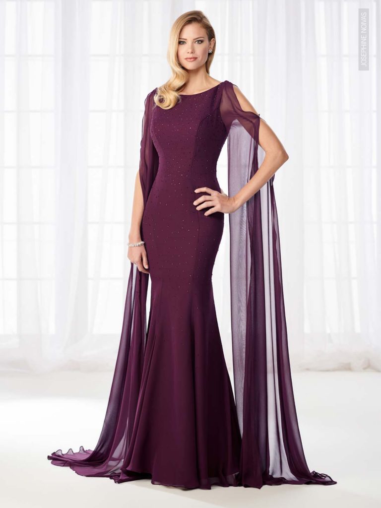 Vestido de Festa - Sereia na cor Uva