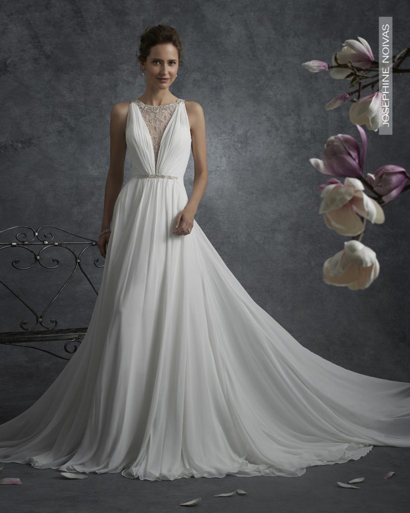Vestido de Noiva - Corte Evaze Fluido