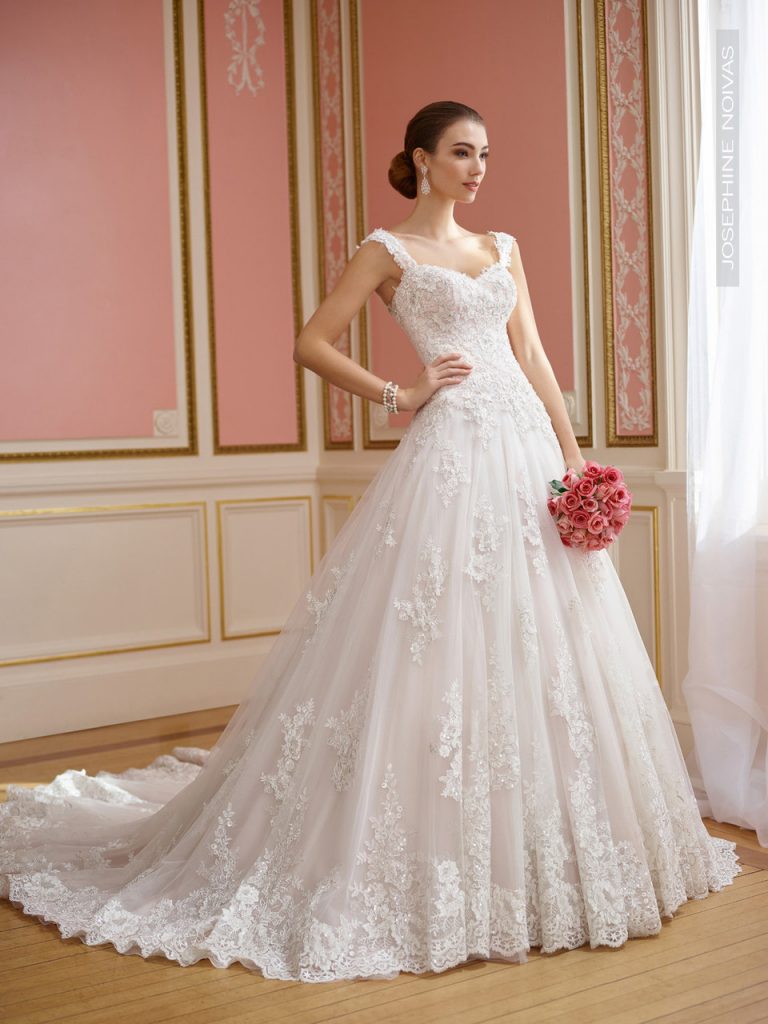 Vestido de Noiva - Princesa com manguinhas
